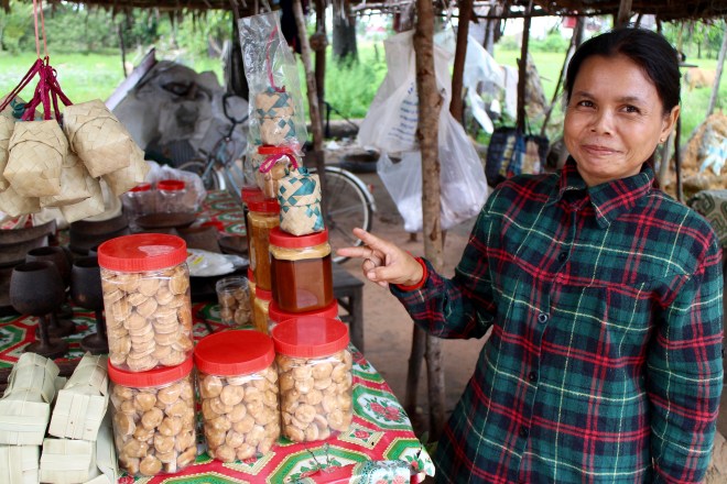 Cambodian Palm Sugar Vendor