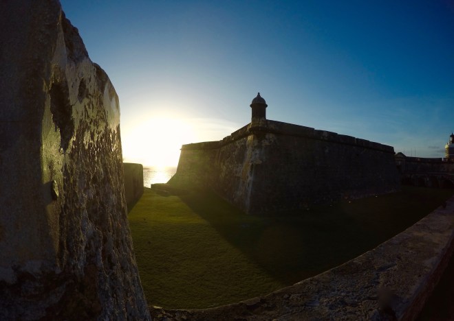 Sunset at El Morro