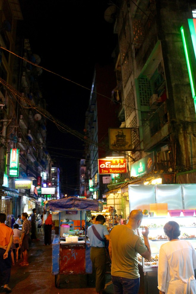 The Streets of Yangon, Myanmar
