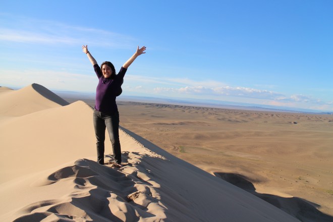 H at the Top of the World Gobi