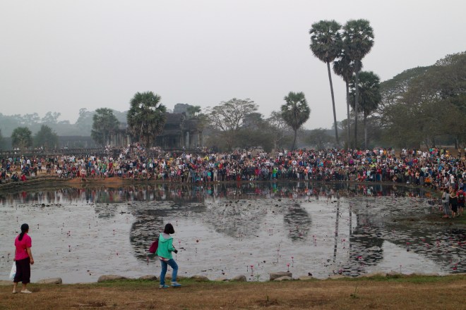 Sunrise Crowd at Angkor