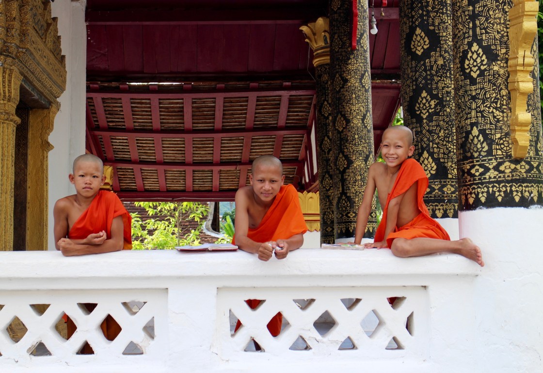 Laotian Novice Monks