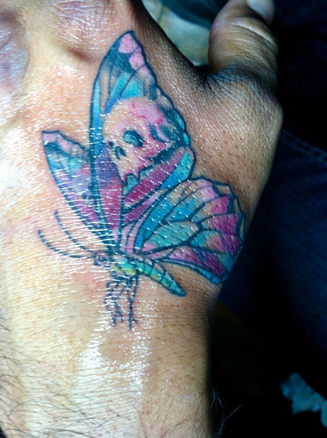 Jameel’s Butterfly Tattoo